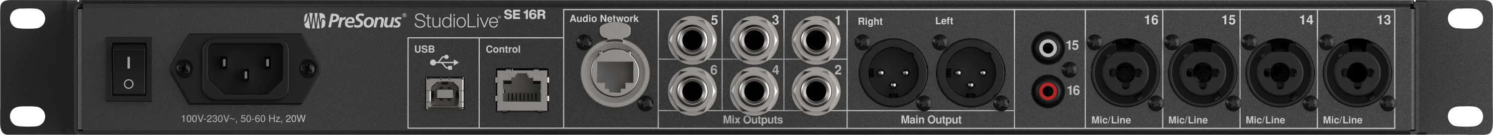 StudioLive® SE 16R Digital Rack Mixer - Image 2